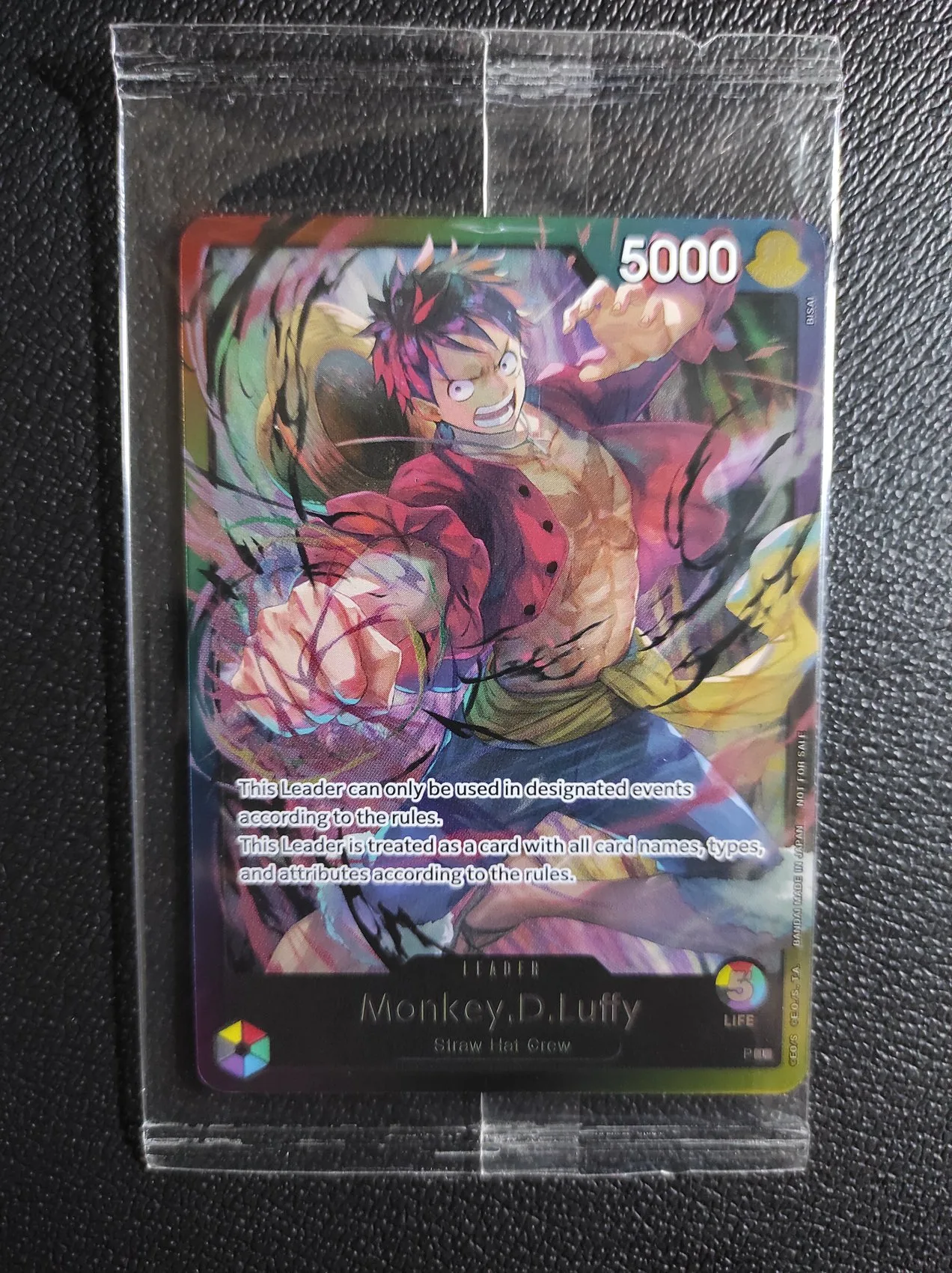 Promo | Monkey D Luffy Rainbow SEALED (HOLO)