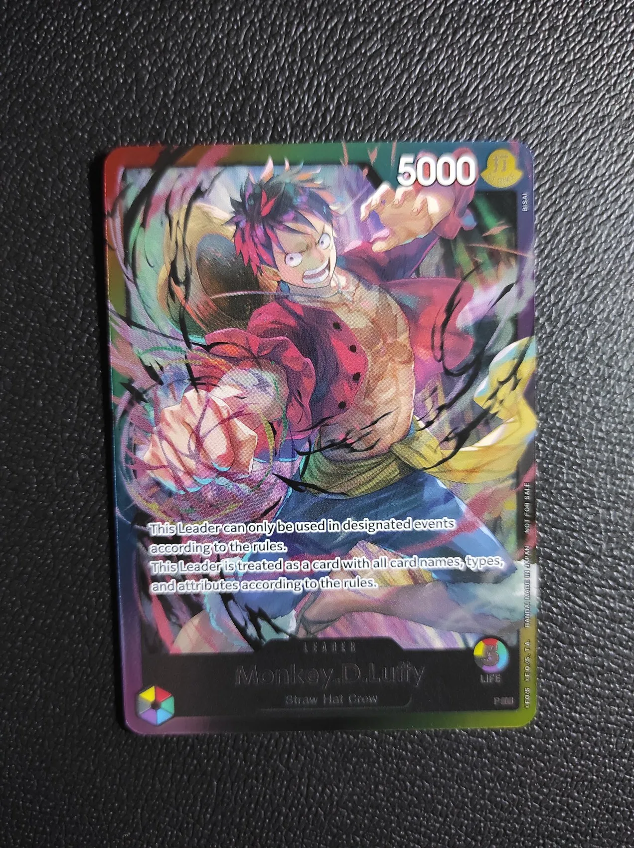 Promo | Monkey D Luffy Rainbow UNSEALED (HOLO)