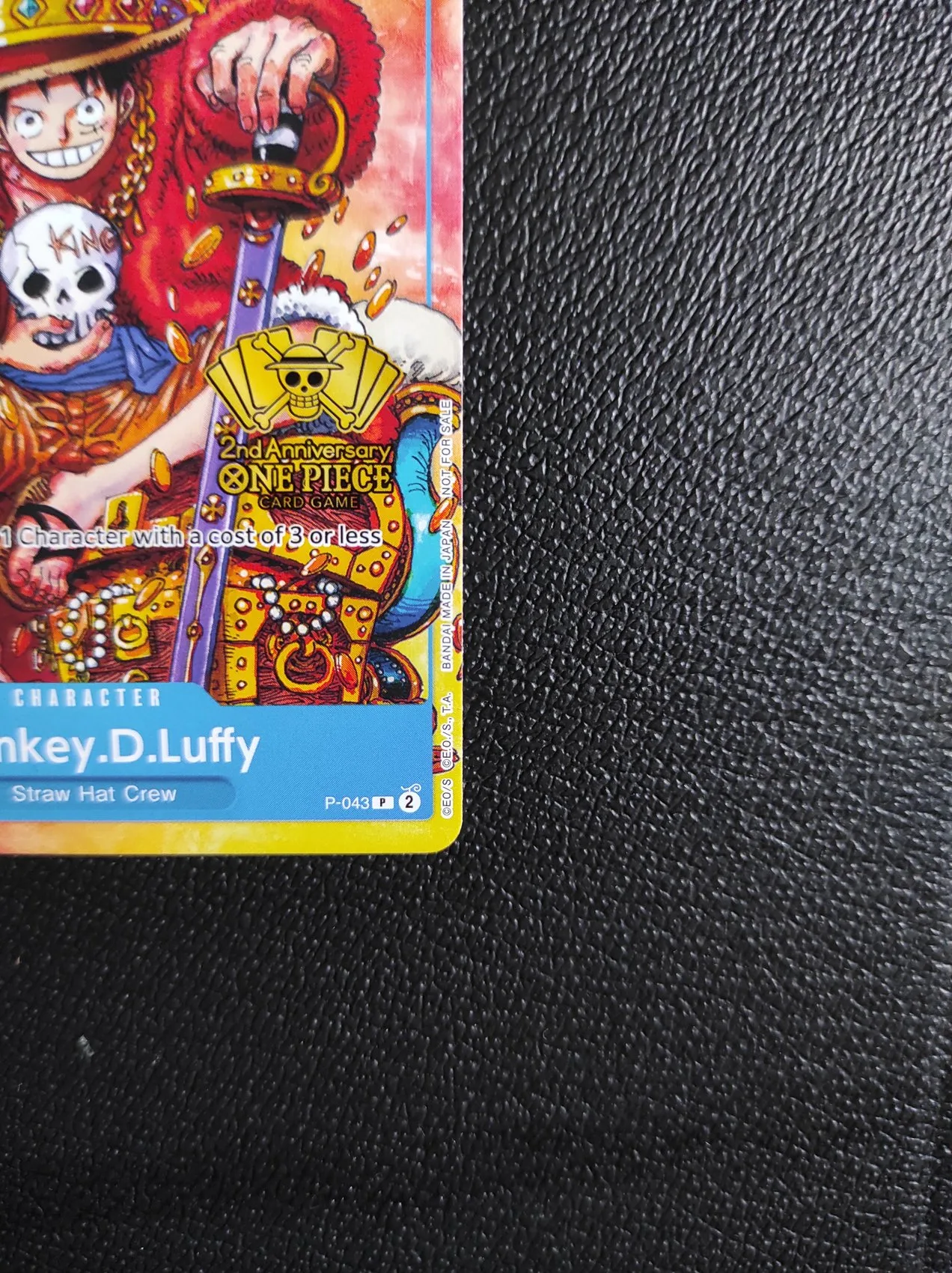 P-043 | Monkey D Luffy 2nd Anniversary gambar kecil 4