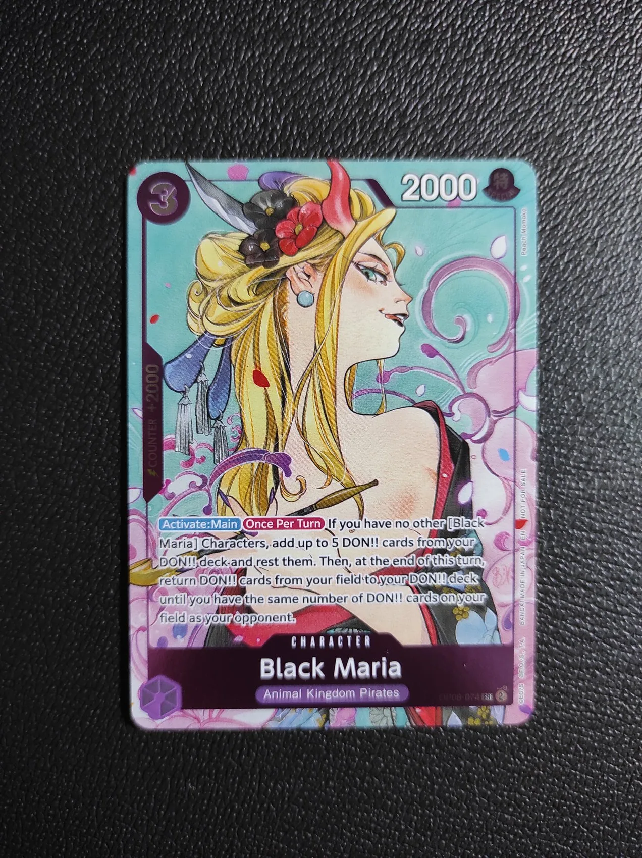 OP08-074 | Black Maria (Peach Momoko) [ENG]