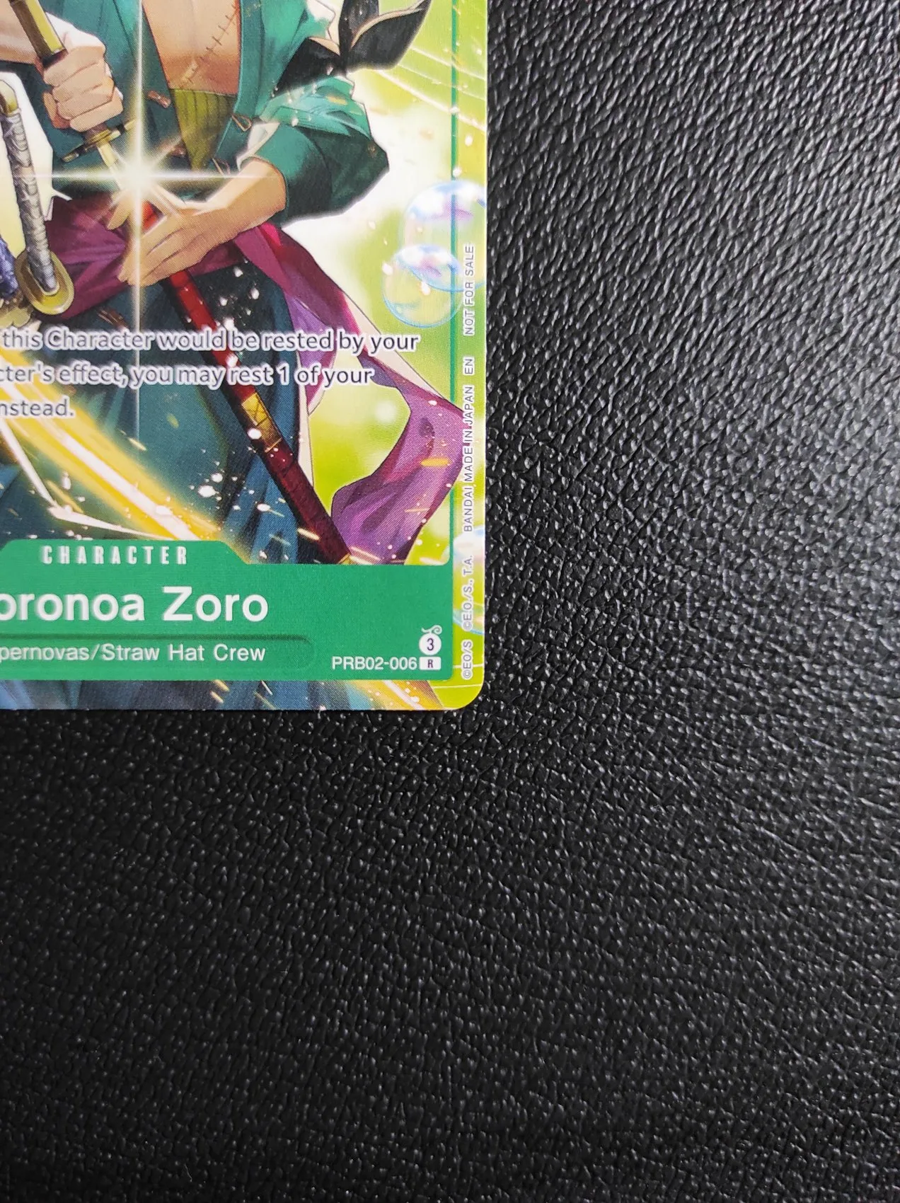 PRB02-006 | Roronoa Zoro [ENG] gambar kecil 3