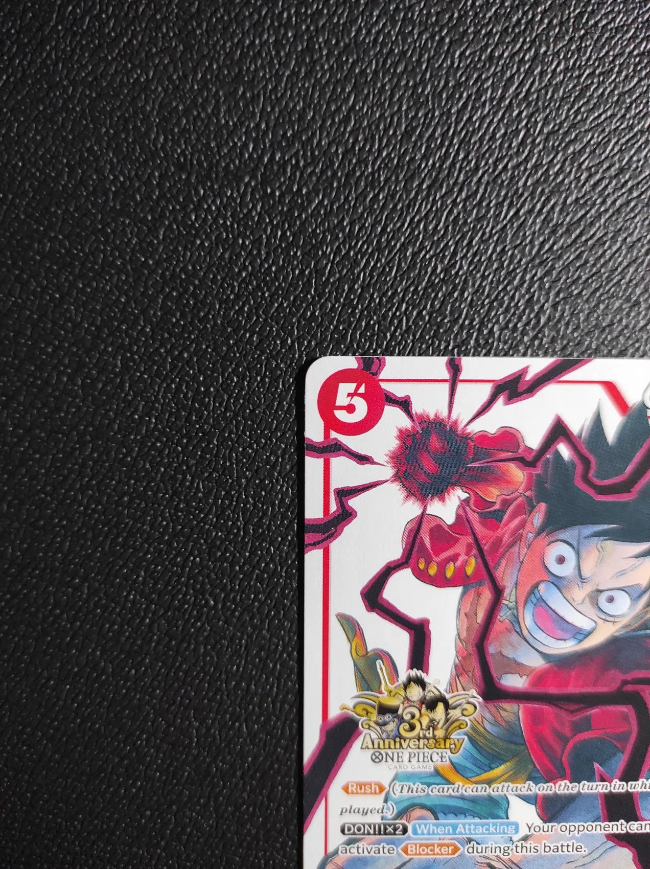 ST01-012 | Monkey D Luffy Black Clover 3rd Anniversary gambar kecil 2